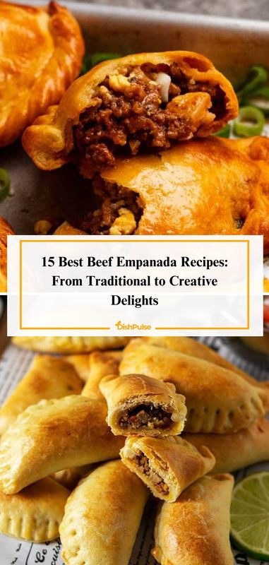 From traditional to creative delights, explore the 15 Best Beef Empanada Recipes! 🥩🥟 



#BeefEmpanadas #LatinCuisine #ComfortFood #SnackTime #DishPulse Ground Beef Empanadas Recipe Mexican, Argentinian Beef Empanadas, Puff Pastry Empanadas Recipe, Empanada Filipino Style, Authentic Empanadas Recipe Ground Beef, Beef Empanadas Recipe Puerto Rican, Empenada Recipe Filling, Sourdough Empanada Dough, Beef Empanadas Recipe Mexican