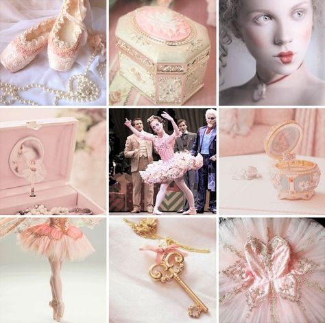 Music Box Doll, The Nutcracker, ballet, characters, moodboard, aesthetic, my edits Doll Nutcracker Ballet, Ballet Music Box Aesthetic, Ballerina Music Box Aesthetic, Sugar Plum Nutcracker, Nutcracker Inspiration, Nutcracker Aesthetic, Twst Oc, Spoiled Girl, Ballerina Christmas