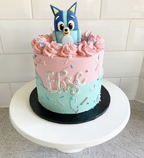 Bluey Party, Wild Birthday Party, Cookie Cake Pie, Bluey Birthday, 3rd Birthday Cakes, Fun Birthday Party, Toddler Birthday, Birthday Cake Kids, Girl Cakes