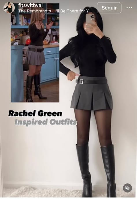 Estilo Rachel Green, Look 80s, Looks Hip Hop, Rachel Green Outfits, 90’s Outfits, 90s Inspired Outfits, Green Outfits, Chique Outfits, Outfit 90s