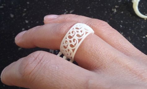 3D Printed Ring: The 15 Most Stylish Models of 2022 | All3DP 3d Printing Jewelry Rings, 3d Printing Jewelry, 3d Printer Art, 3d Printed Ring, 3d Tiskárna, Dt Projects, 3d Printer Ideas, 3d Printing Business, Drukarka 3d