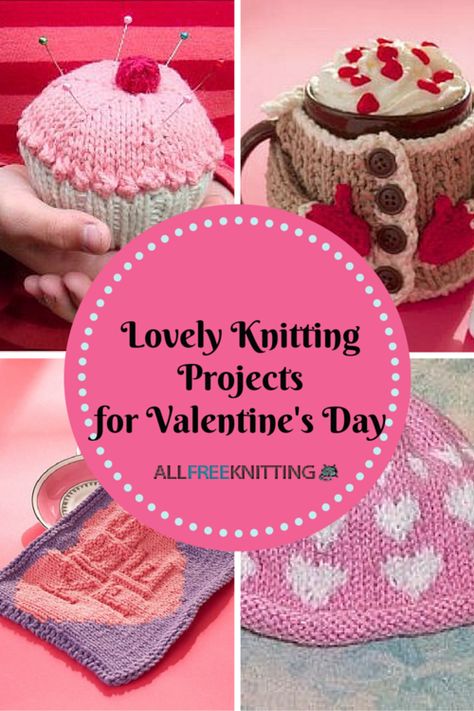 34 Lovely Knitting Projects for Valentine's Day Knit Valentines Ideas, Valentine Knitting, Valentines Knitting, Clickety Sticks, Knitted Heart Pattern, Stranded Knitting Patterns, Cable Knitting Patterns, Valentines Patterns, Valentines Crafts