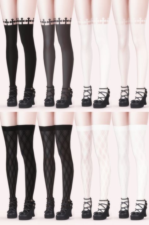 Sims 4 Cc Accessories Socks, Sims 4 Leg Accessories, Sims4 Cc Stocking, Sims 4 Stockings Maxis Match, The Sims 4 Cc Stocking, Sims 4 Cc Clothes Off The Shoulder, Ts4 Stocking Cc, Sims4 Cc Goth Clothing, Sims 4 Goth Shoes