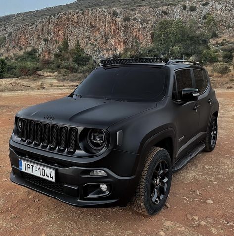 Bmw Jeep Black, Jeep Renegade Lifted, Jeep Renegade Custom, 2019 Jeep Renegade, Jeep Compass Black, Jeep Renegade Black, Black Jeep Grand Cherokee, Jeep Wrangler Renegade, Jeep Wallpaper