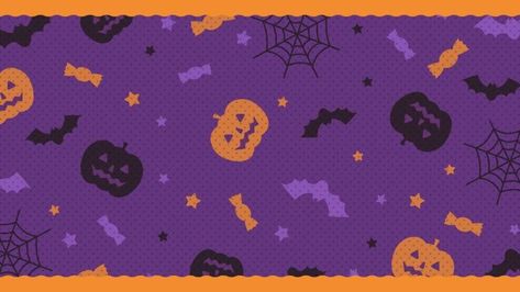 Halloween Twitter Headers, Rentry Borders, Google Halloween, Gfx Backgrounds, Cute Bios, Purple Bunny, Clown Illustration, Halloween Is Coming, Overlays Cute