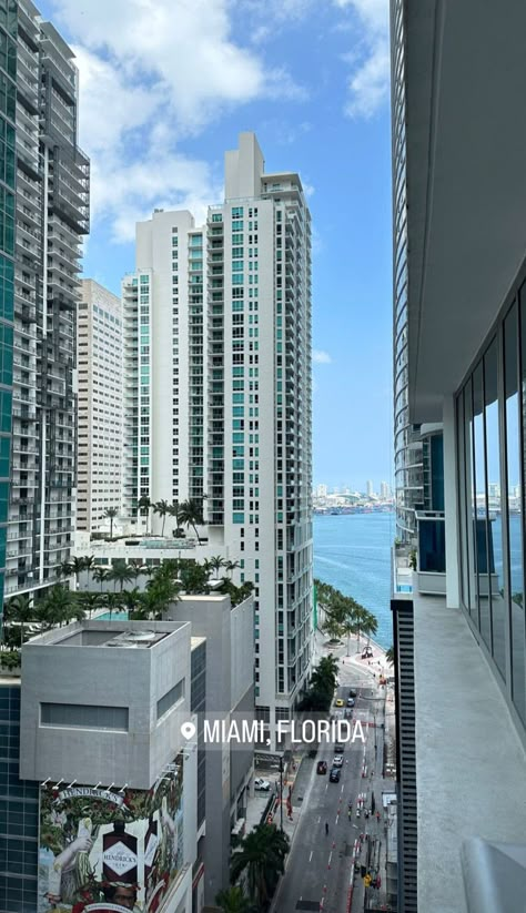 Miami Apartment Exterior, Miami Luxury Apartment, Miami Rich Aesthetic, Luxury Miami Apartments, Edgewater Miami, Miami High Rise, Houses In Miami, Miami Apartments, House In Miami