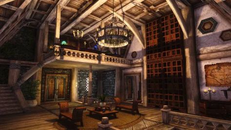 Skyrim House, Houses Interior, Control Room, Day Dreaming, Interior Windows, Home Pictures, General Store, Home Construction, Skyrim