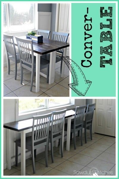 Tiny House Table Ideas, Narrow Kitchen Tables, Tiny Kitchen Table Ideas, Space Saving Table And Chairs, Narrow Table Dining, Kitchen Table Ideas For Small Spaces, Small Kitchen Table Ideas Space Saving, Dining Room Ideas Small Spaces, Space Saving Dining Table Ideas