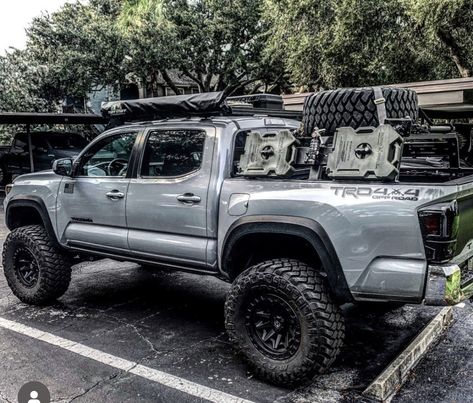 Toyota Tacoma Off Road, Overland Tacoma, Toyota Tacoma Mods, Tacoma Accessories, Tacoma Mods, Toyota Tacoma 4x4, Tacoma 4x4, Overland Gear, Badass Jeep