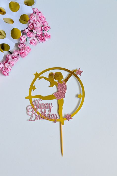 Gymnastics Cake, Gymnastics Cakes, Gym Dance, Lyon, Cake Topper, Gymnastics, Beauty Book, Cake Toppers, Accessory Gift