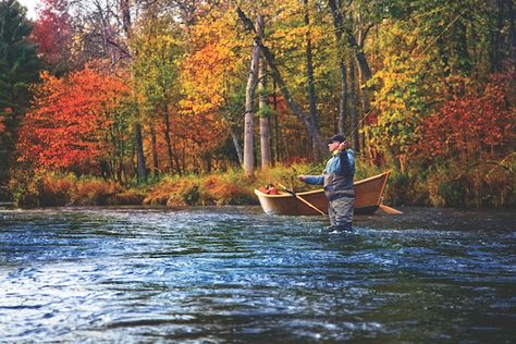 Fall Michigan, Michigan Fishing, Chocolate Chia Seed Pudding, Fall Fishing, Sweet Potato Gnocchi, Yogurt And Granola, Tomato And Cheese, Fishing Guide, Family Night