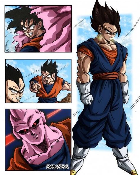 Goku And Gohan Fusion, Goku And Gohan, Dragon Ball Painting, Dragon Ball Super Art, Dragon Ball Super Goku, Ariana Grande Pictures, Funny Cartoon Gifs, Dragon Ball Super Manga, Dragon Ball Wallpapers