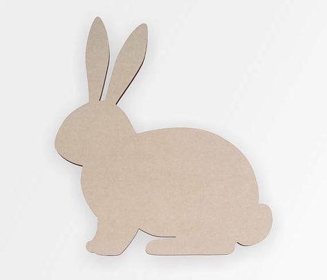 Rabbit Wall Art, Wooden Rabbit, Rabbit Rabbit, Home Decor Wall Hanging, Wooden Cutouts, Shape Crafts, Wooden Shapes, Scroll Saw Patterns, Bunny Crafts