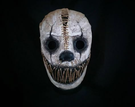 Scary Masks, Scary Clown Mask, Scarecrow Mask, Creepy Masks, Nightmare Fuel, Horror Halloween Costumes, Creepy Smile, Mascaras Halloween, Horror Masks