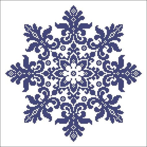 Bohus Knitting, Monochrome Embroidery, Snowflake Cross Stitch, Quilt Blocks Easy, Free Cross Stitch Charts, Holiday Cross Stitch, Blackwork Embroidery, Winter Cross Stitch, Tapestry Crochet Patterns