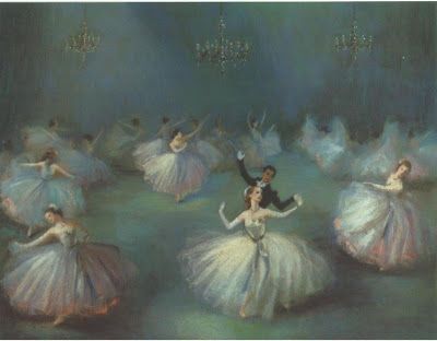 ☆Sharon's Sunlit Memories☆: Carlotta Edwards Carlotta Edwards, Les Sylphides, Dame Laura Knight, Laura Knight, Ballet Painting, Women Artist, Genre Painting, Vintage Ballerina, Vintage Ballet