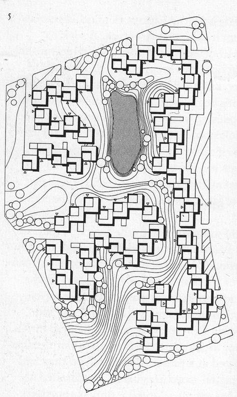 Jørn Utzon. Kingo Houses near Elsinore, Denmark, 1956-60 Social Housing Architecture, Cluster House, Jorn Utzon, Collective Housing, Urban Design Plan, Urban Housing, Architecture Design Sketch, Resort Design, Architecture Concept Drawings