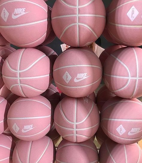 Nike x Pigalle Millennial Pink Basketball Pink Basketball, Ball Aesthetic, Balayage Ombré, Basketball Wallpaper, Whatsapp Wallpaper, Picture Collage Wall, Pastel Pink Aesthetic, Pink Vibes, Photo Wall Collage