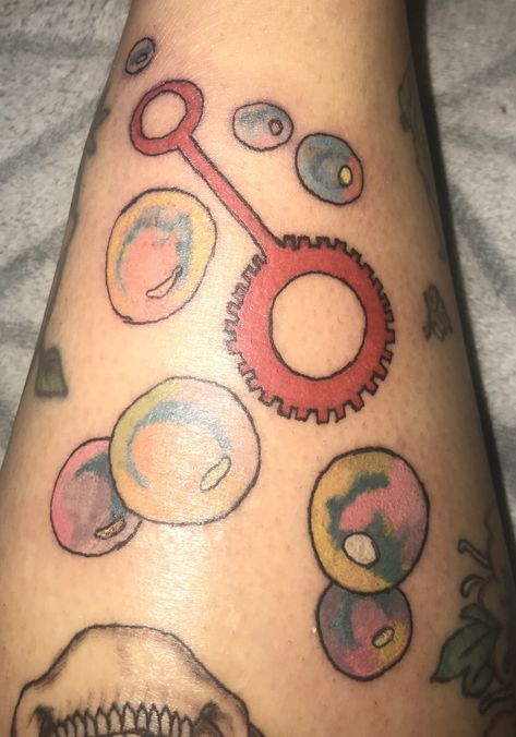 Bubble wand and bubbles....9/3/20 Bubble Wand, Bubble Wands, Print Tattoos, Paw Print Tattoo, Paw Print, Bubbles, Tattoos, Canvas