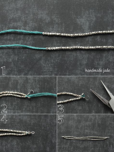 Bracelet Making Tutorial, Diy Clothes Bag, Wrap Bracelet Tutorial, Diy Jewelry Making Tutorials, Diy Wire Jewelry, Hand Bracelet, Diy Crafts Jewelry, Jewelry Making Tutorials, Layered Bracelets