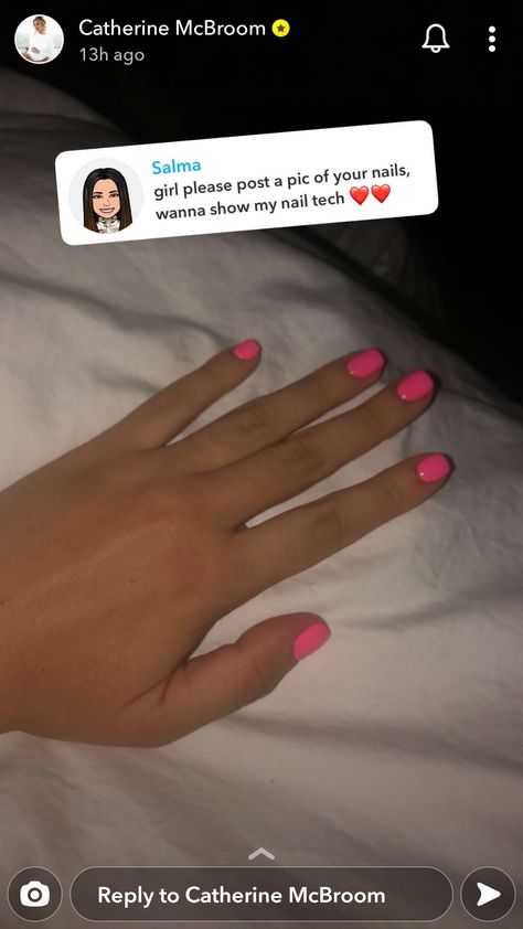 Catherine Paiz Nails, Short Pink Nails, Catherine Paiz, Short Gel Nails, Cute Simple Nails, Cute Acrylic Nail Designs, Really Cute Nails, Cute Gel Nails, Nail Jewelry