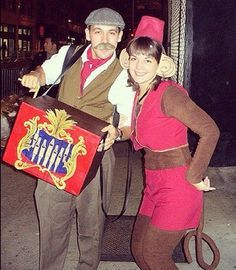 Another organ grinder and monkey costume Circus Monkey Costume, Couples Costume Ideas, Organ Grinder, Easy Couples Costumes, Monkey Costume, Couples Costumes Creative, Circus Monkey, Halloween Costumes Diy Couples, Monkey Costumes