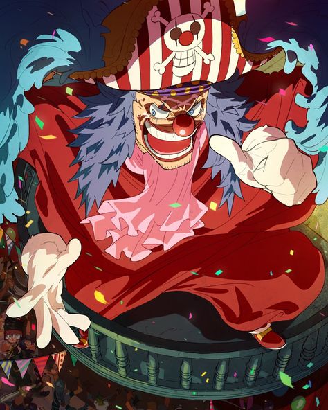 Today’s the Birthday of YONKO & founder of Cross Guild . Buggy (The Clown 🤡)Sama Cross Guild, Noir Spiderman, Buggy The Clown, Clown Illustration, One Piece Drawing, The Clown, One Piece Fanart, Roronoa Zoro, One Piece Manga