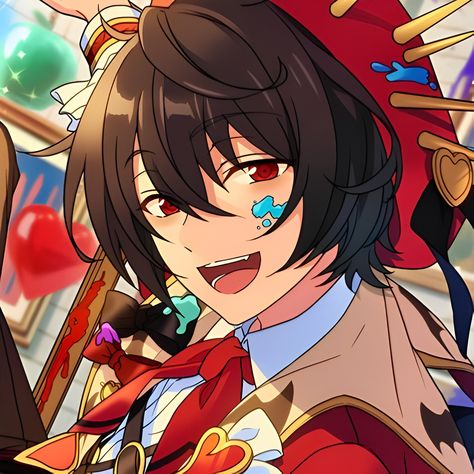 Ritsu Sakuma Icon, Ritsu Sakuma, Star Rain, Anime Crafts, Ensemble Stars, Music Star, Anime Demon, Cute Icons, Vocaloid