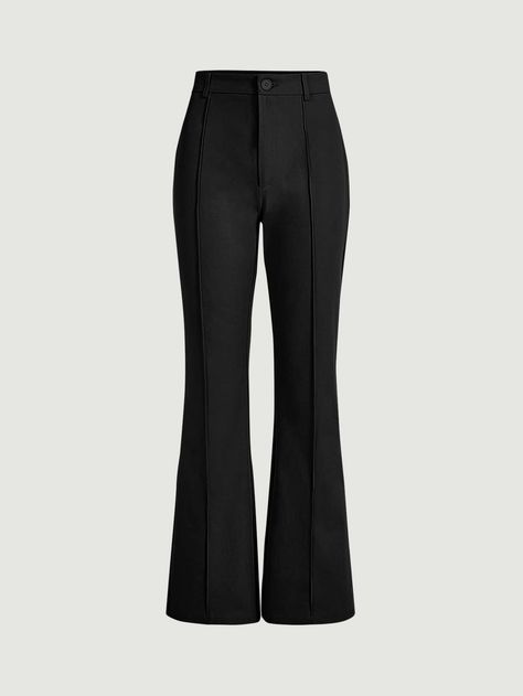 Bonnie Costume, Western Business Casual, Flare Black Pants, Met Gala Dresses, Black Flare Pants, Womens Black Pants, Tuxedo Pants, Italy Outfits, Flared Leggings