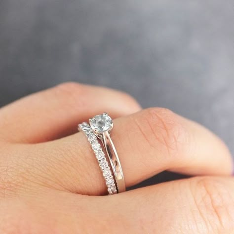 Dream Engagement Rings, Dream Engagement, Dream Ring, Rings Simple, Wedding Ring Sets, White Gold Rings, Eternity Ring, Unique Rings, Diamond Wedding