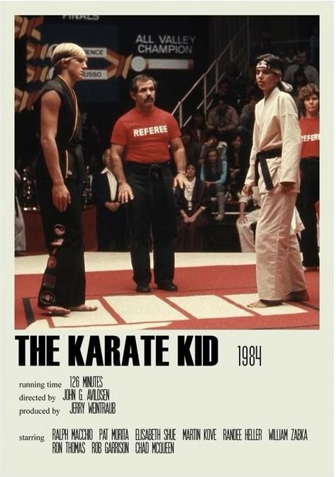 Movie Polaroid Posters, Kids Movie Poster, Karate Kid 1, Movie Polaroids, Karate Kid 1984, Polaroid Movie Poster, Movie Character Posters, Room Decor Posters, The Karate Kid 1984