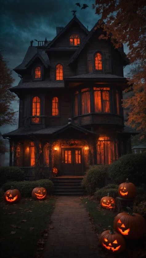 Party Decor Inspiration, Home Halloween Decor, Spooky Halloween Pictures, Party Zone, Autumn Wallpaper, Halloween Facts, Spooky Party, Halloween Traditions, Spooky House