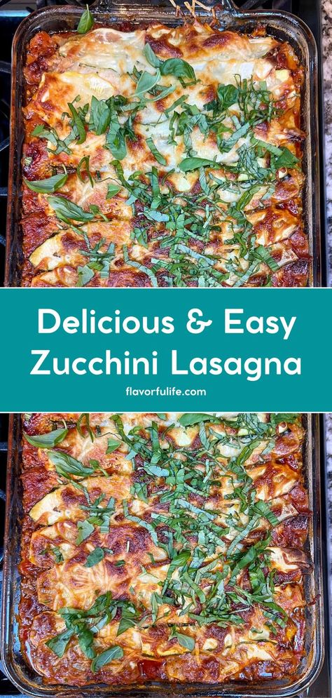 Try this zucchini lasagna for a delicious twist on a classic dish! This vegetarian lasagna is an easy zucchini lasagna that replaces pasta with zucchini noodles. This zucchini lasagna recipe is perfect for those seeking a low carb lasagna option. Make the best zucchini lasagna with this flavorful zucchini noodle lasagna! Zucchini Noodle Lasagna, Easy Zucchini Lasagna, Vegetarian Zucchini Lasagna, Zucchini Pasta Sauce, Zucchini Lasagna Recipe, Lasagna With Zucchini Noodles, Pasta With Zucchini, Sliced Zucchini, Best Zucchini