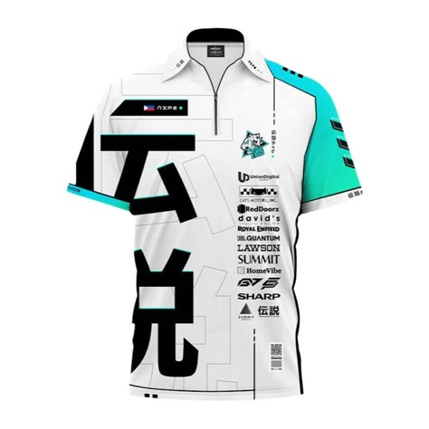 Esport Jersey Design Ideas, Team Jersey Design, Bartender Outfit, Team Shirt Designs, Sport Shirt Design, Design Jersey, Sports Jersey Design, Custom Polo Shirts, Polo Shirt Design