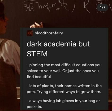 Dark Academia Stem Aesthetic, Science Dark Academia, Secret Academia, Stem Dark Academia, Science Academia Aesthetic, Dark Academia Science, Science Academia, Stem Aesthetic, Punk Academia