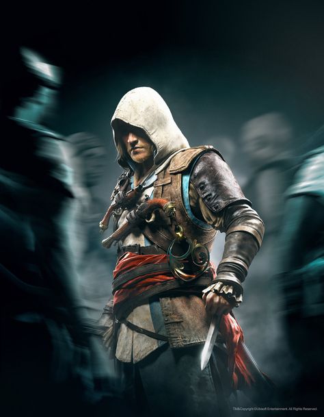 ArtStation - Edward Kenway - Assassin's Creed, Hugo Deschamps Edward Kenway, Assassins Creed, Wallpapers