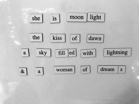 Magnet Poetry, Magnetic Poetry, Poetry