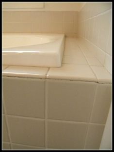 Update Bathtub, Bathroom Diy Ideas, Bathroom Update Diy, Tile Around Tub, Color Bathtub, Bathtub Shelf, House Bathroom Designs, Tile Walk In Shower, Bathroom Inspiration Colors