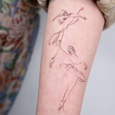 Dance Quote Tattoos, Ballet Tattoos, Ballerina Tattoo, Dancer Tattoo, Dance Tattoo, Neural Pathways, Aesthetic Tattoos, Henna Tattoo Designs Simple, Modern Tattoos