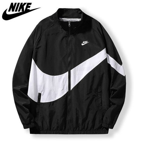 Baseball Jacket Outfit, Versace Style, White Windbreaker, Cute Nike Outfits, Future Clothes, Nike Vintage, Cool Outfits For Men, Adidas Outfit, Sport Dress