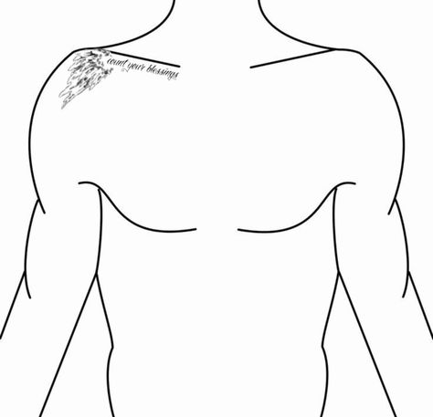 Chest Tattoo Template, Small Outline Tattoos, Chest Tattoo Outline, Chest Tattoo Stencils, Chest Tattoo Drawings, Body Tattoo Design, Template Images, Torso Tattoos, Body Template