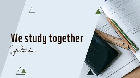 We Study Together Pomodoro Free Download Design Youtube Banner Free Study Together, Thumbnail Template, Youtube Thumbnail Template, Brown Minimalist, Usa University, University Courses, Youtube Banner, Free Social Media, Strictly Come Dancing