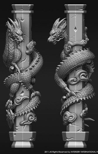 Get in-depth info on the Chinese Zodiac Sign of Dragon @ http://www.buildingbeautifulsouls.com/zodiac-signs/funny-horoscopes/funny-chinese-zodiac/enter-year-dragon/ Manga Mermaid, Cosplay Pokemon, Art Vampire, Dragon Designs, Dengeki Daisy, Asian Dragon, 3d Figures, Dragon Sculpture, Dragon Tattoo Designs