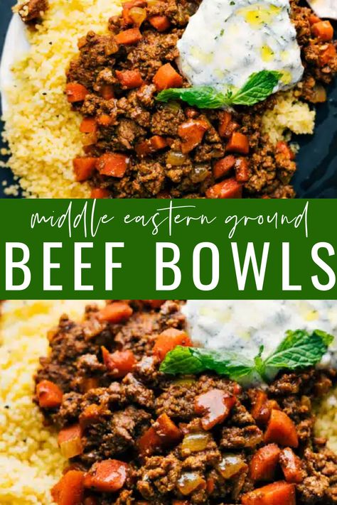 Carrots Ground Beef, Couscous And Beef Recipes, Flavorful Ground Beef Recipes, Hamburger Couscous Recipes, Farro Ground Beef Recipes, What To Do With Ground Beef Easy, Couscous Ground Beef, Recipes With Couscous Dinners, Dinner Recipes Couscous