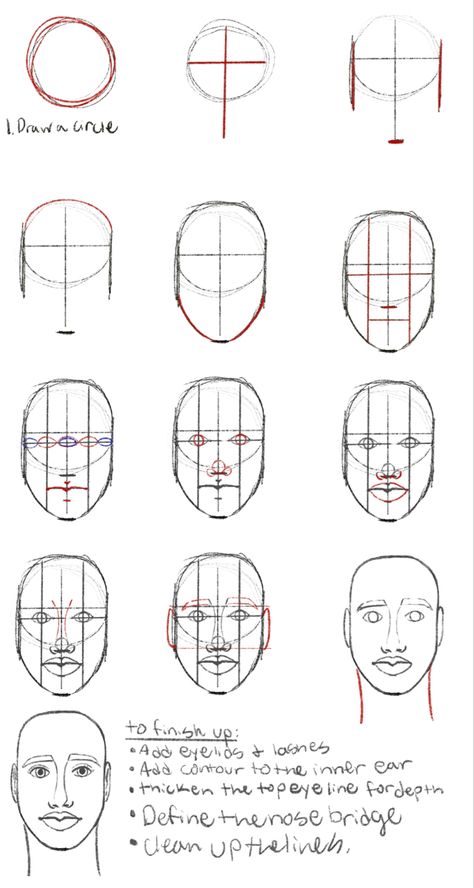 Facial proportion map and guidelines Realistic Face Guidelines, Facial Anatomy Drawing Face Reference, Face Porpotion Reference Drawing, Head Guidelines Drawing, Portrait Guidelines, Facial Anatomy Drawing, Facial Structure Drawing, Head Guidelines, Face Guidelines Drawing