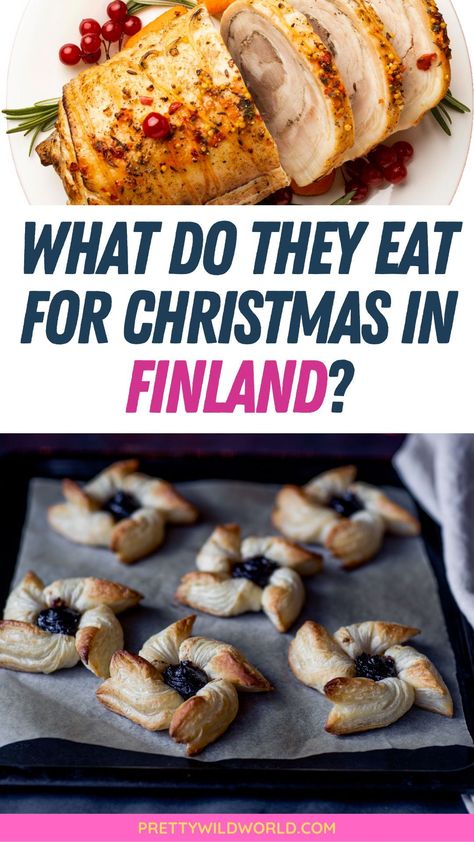 Indulge in the mouthwatering flavors of Finnish Christmas traditions with our curated list of the top 20 must-try dishes. From hearty roasted meats to delectable pastries, explore the rich culinary heritage of Finland that will transport your taste buds to a winter wonderland. Get ready to savor the authentic Finnish food experience this holiday season! #finnishfood #finnishchristmasfood #holidaytraditions Finland Food Recipes, Finnish Christmas Traditions, Finnish Christmas Recipes, Finnish Food Recipes, Scandinavian Christmas Dinner, Scandinavian Christmas Recipes, Finnish Christmas Food, Finnish Pastries, Finland Recipes