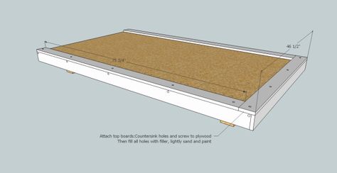 We love our most recent furniture project (KING size platform bed and headboard) SO much and think it would make a great kids bed too. Might even have to make this one in a toddler size too next ye... Floating Twin Bed, Twin Size Floating Bed, Queen Size Bed Frame Diy, Diy Twin Bed Frame, Floating Bed Diy, Diy Twin Bed, Platform Bed Plans, Diy Beds, Floating Platform Bed