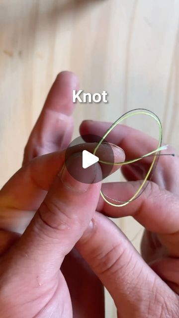 Thor Runion on Instagram: "Fast easy knot. #fish #knots #reelsinstagram #outdoors" Easy Fishing Knots, Fishing Line Knots, Fly Fishing Knots, Clinch Knot, Knots Guide, Fishing Knots, Fishing Rods, Fishing Life, Fishing Gear