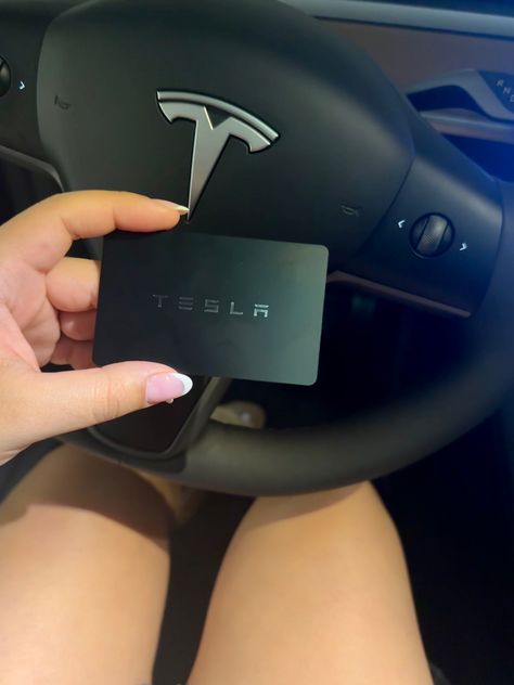 French tip , car keys, tesla key, model x , model y , pink , white , TESLA White Tesla Model Y Aesthetic, Tesla Key Aesthetic, Girly Tesla, Dream Car Tesla, Vip Lifestyle, Tesla Model Y White, Grey Tesla, Tesla Car Aesthetic Inside, Aesthetic Tesla Car