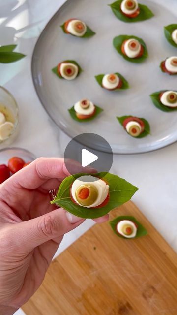 Caprese Eyeballs, Mozzarella Balls, Eye Balls, Grazing Table, Halloween Recipe, Grazing Tables, Green Olives, Perfect Appetizers, Halloween Recipes